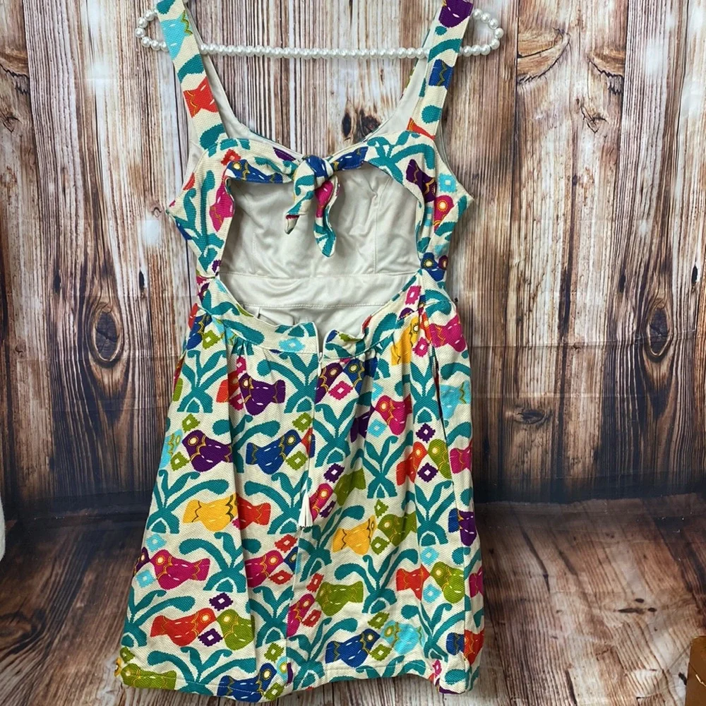 Judith March bird tie back dress - Picture 7 of 8